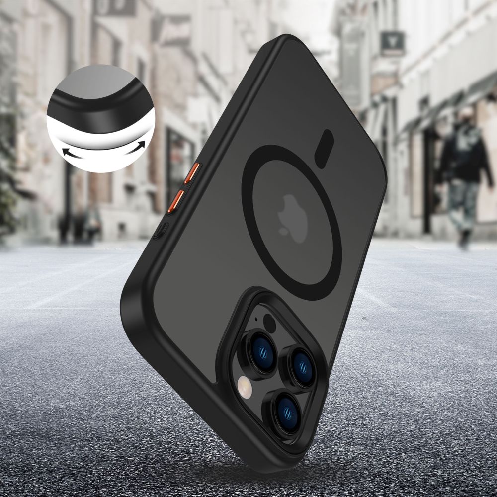 MAGMAT XT 3-SET, Tech-Protect, trwałe materiały, TPU, PC, odporność na upadki, nie żółknie do Apple iPhone 16 Pro Max